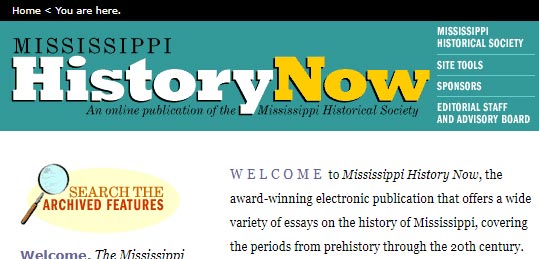 Mississippi History Now