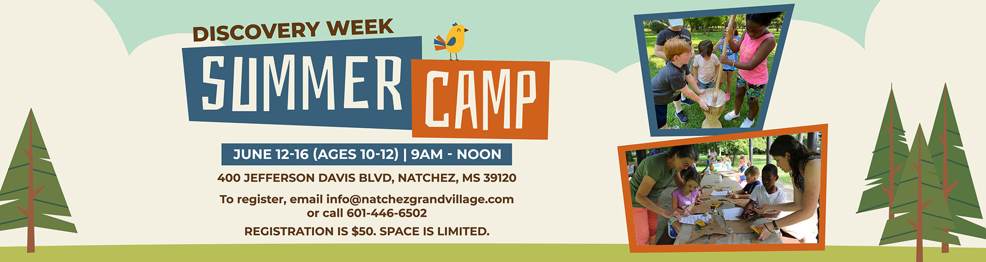 Grand Village of the Natchez Indians Summer Camp 2023