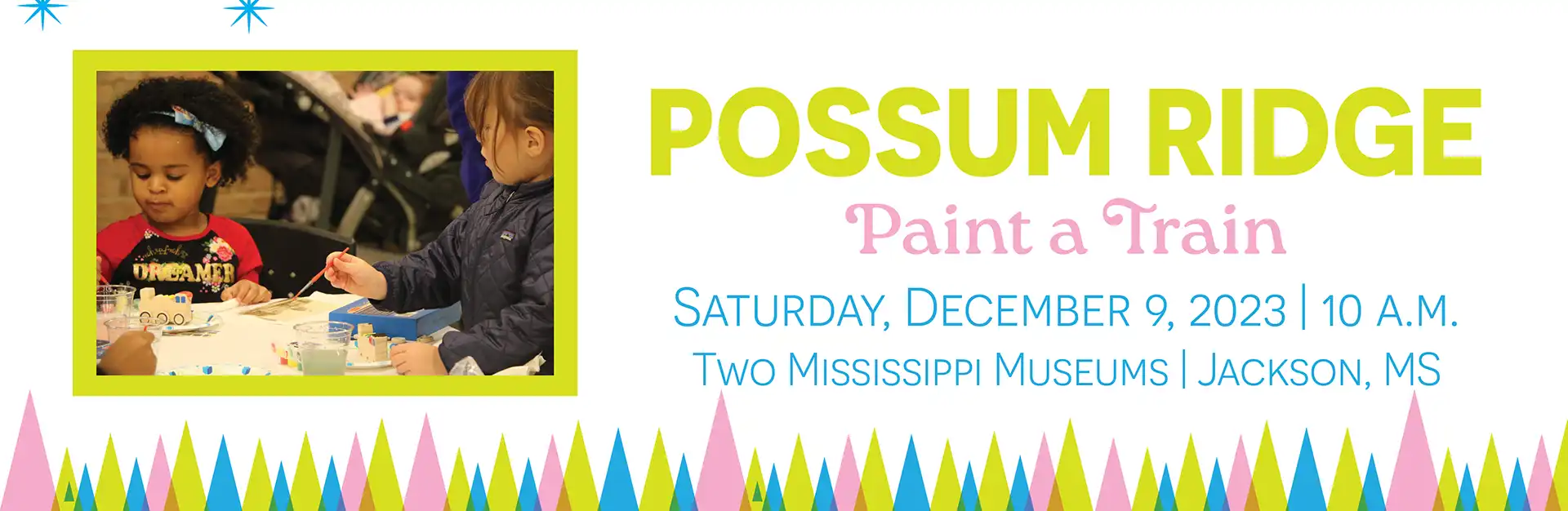 Possum Ridge Paint a Train - Saturday, December 9, 2023