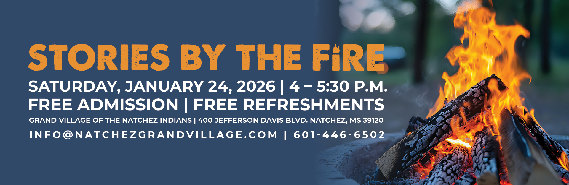 Stories by the Fire - January 24, 2026