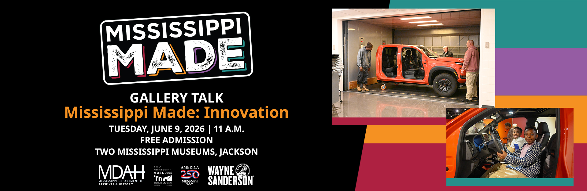 Mississippi Made Gallery Talk - June 9, 2026