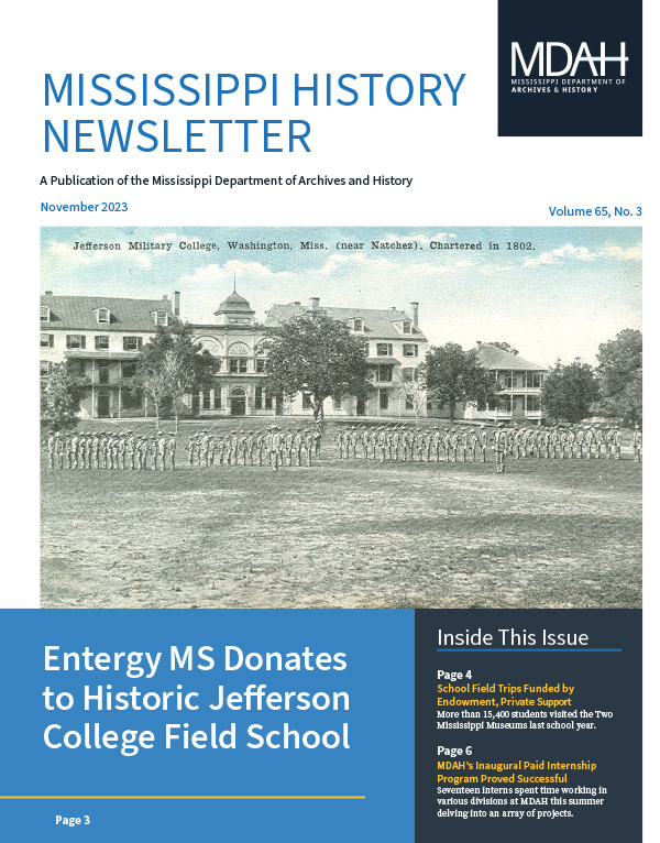 Mississippi History Newsletter