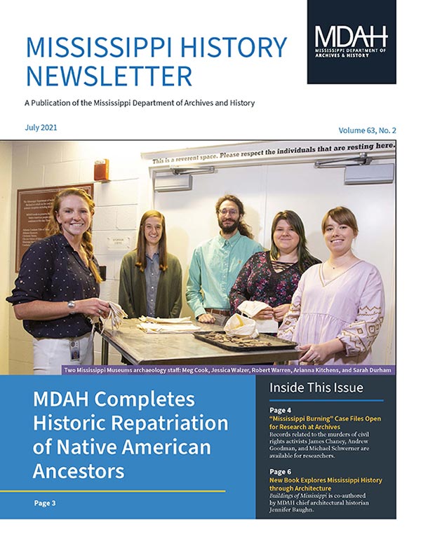 Mississippi History Newsletter