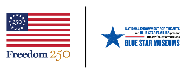 Freedom250, Blue Star Museums logos